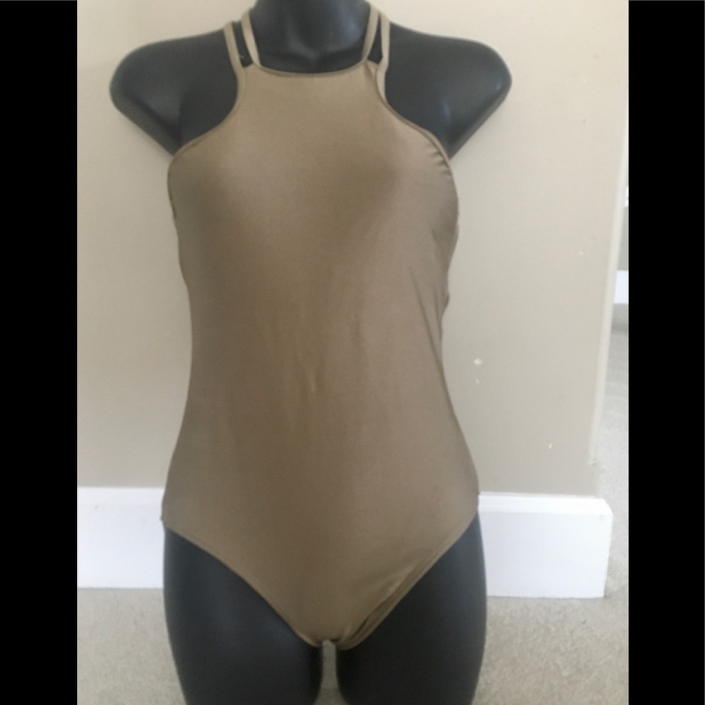 🌾 Kensie high neck swimsuit